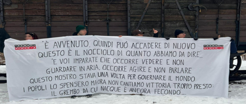 Conclusa con la presenza all'incontro delle scuole partecipanti all'evento la visita della CISL Scuola ai luoghi dell'Olocausto con Treno della memoria